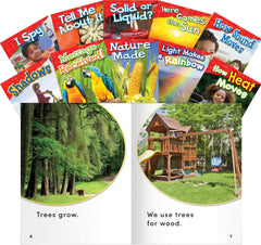 BOOKS - LETS EXPLORE PHYSICAL SCIENCE GR K-1 SET OF 10