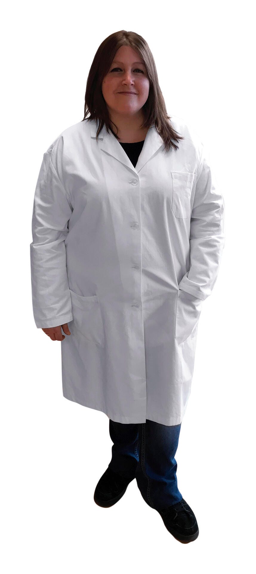 LAB COAT WOMEN SMALL SIZE 4-6