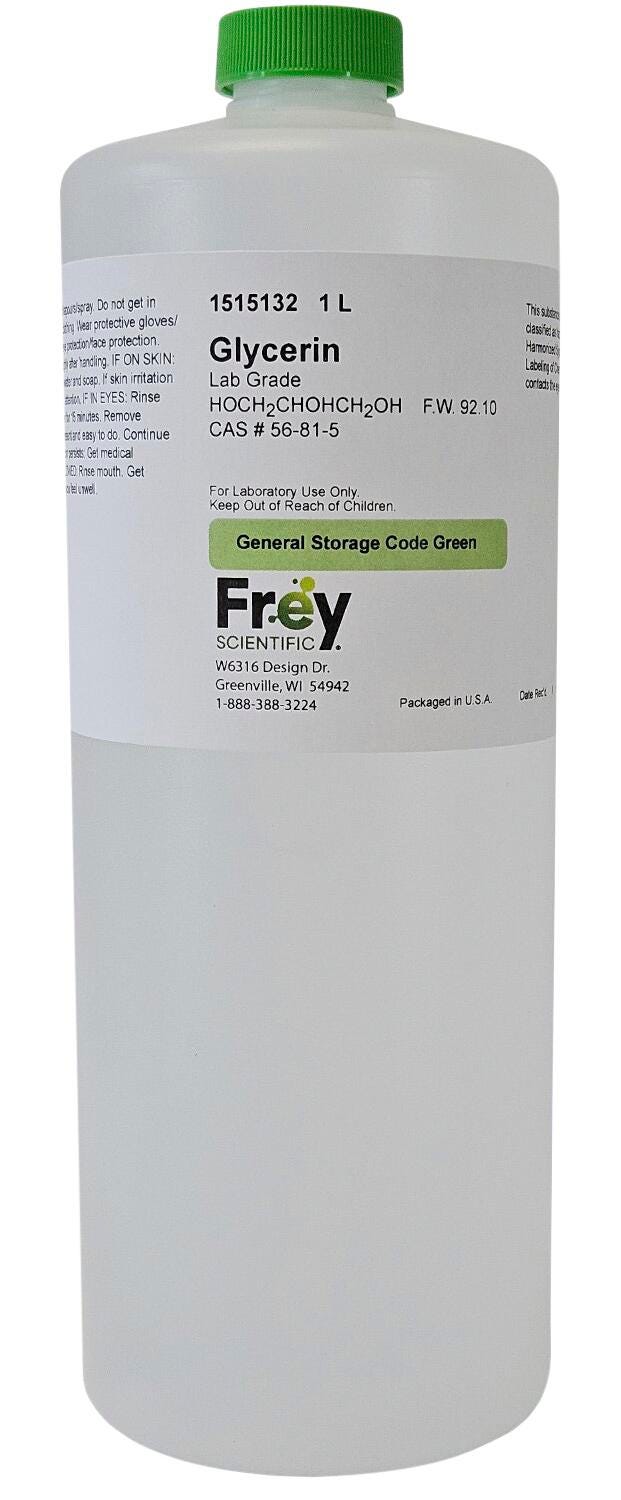 CHEM GLYCERIN LG 1L