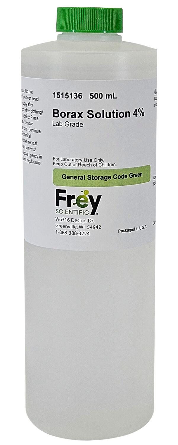 CHEM BORAX SOLUTION 4 PERCENT LG 500ML