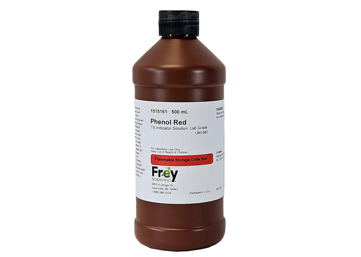 CHEM PHENOL RED 1.0 PERCENT SOL LG 500ML
