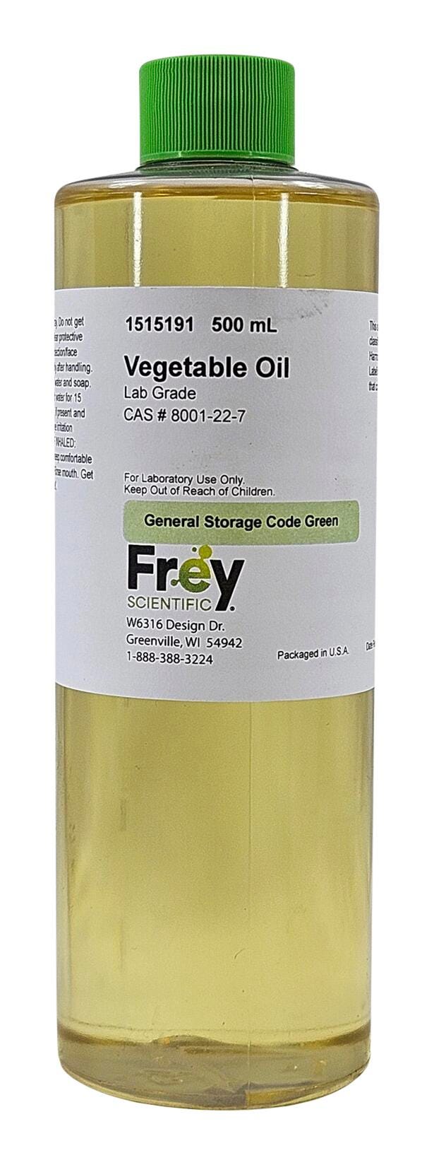 CHEM VEGETABLE OIL LG 500ML