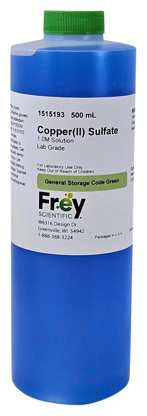 CHEM COPPER II SULFATE 1.0M LG 500ML