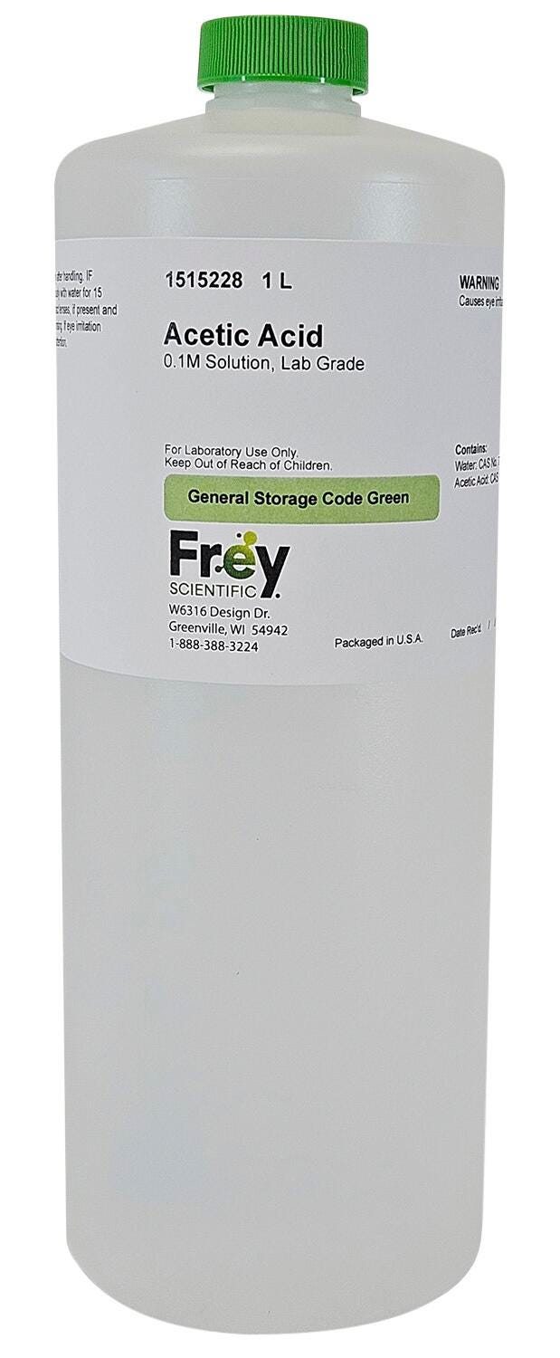 CHEM ACETIC ACID 0.1M LG 1L