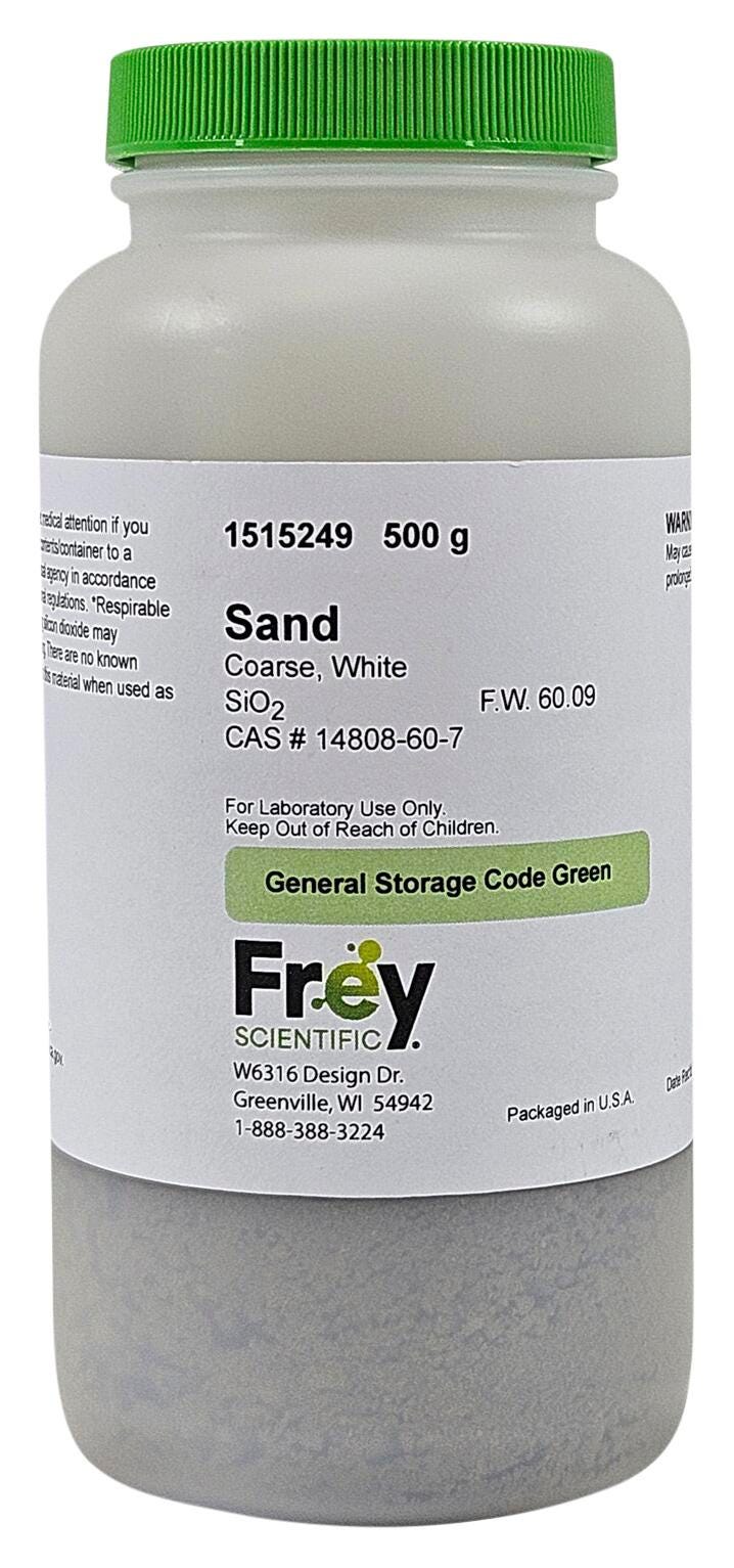 CHEM SAND COARSE LG 500G