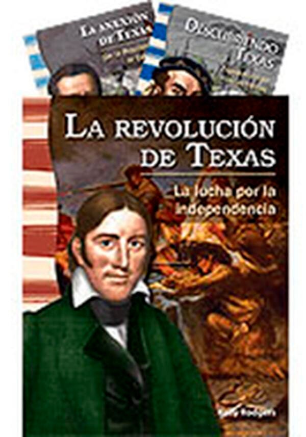 BOOKS TEXAS HISTORYTHEN AND NOW SPANISH GR 4-7 SET OF 8