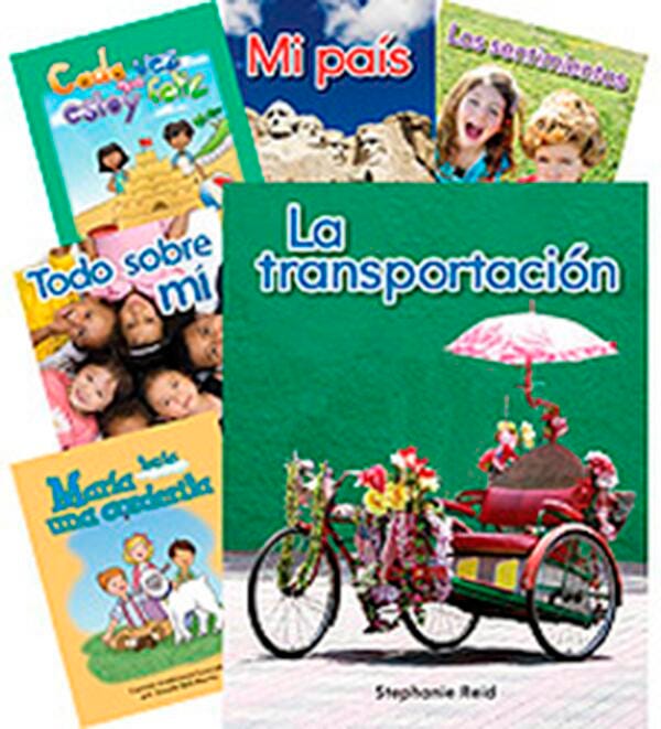 BOOKS EARLY CHILDHOOD SOCIAL STUDIES SPANISH GR PK-2 SET OF 21
