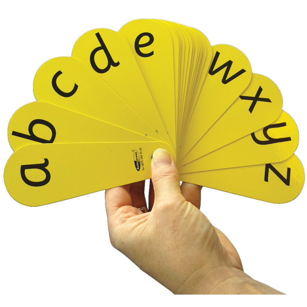 Alphabet Fan Pack Of 15