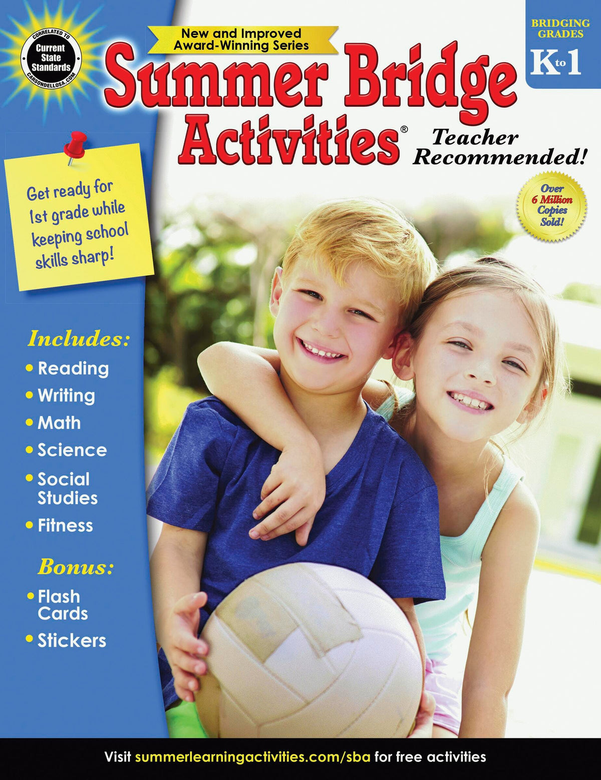 BOOK SUMMER BRIDGE ACTIVITES GRADES K-1