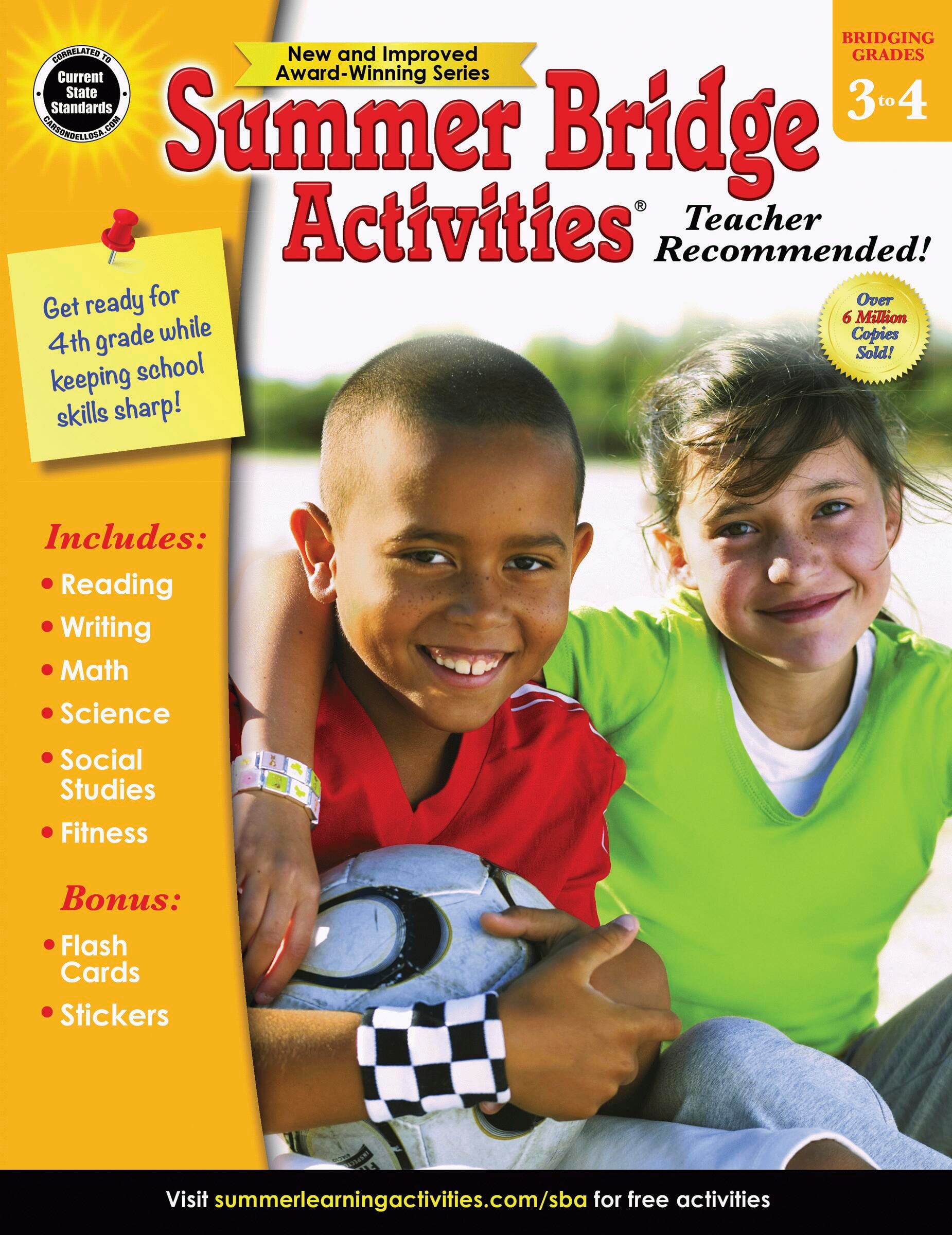 BOOK SUMMER BRIDGE ACTIVITES GRADES 3-4
