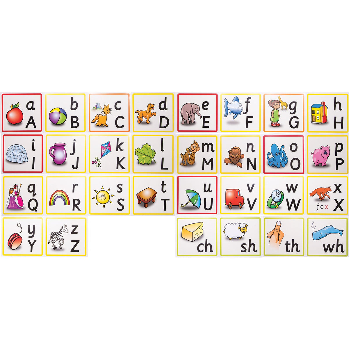 Alphabet Frieze 6.3Metre X 20Cm