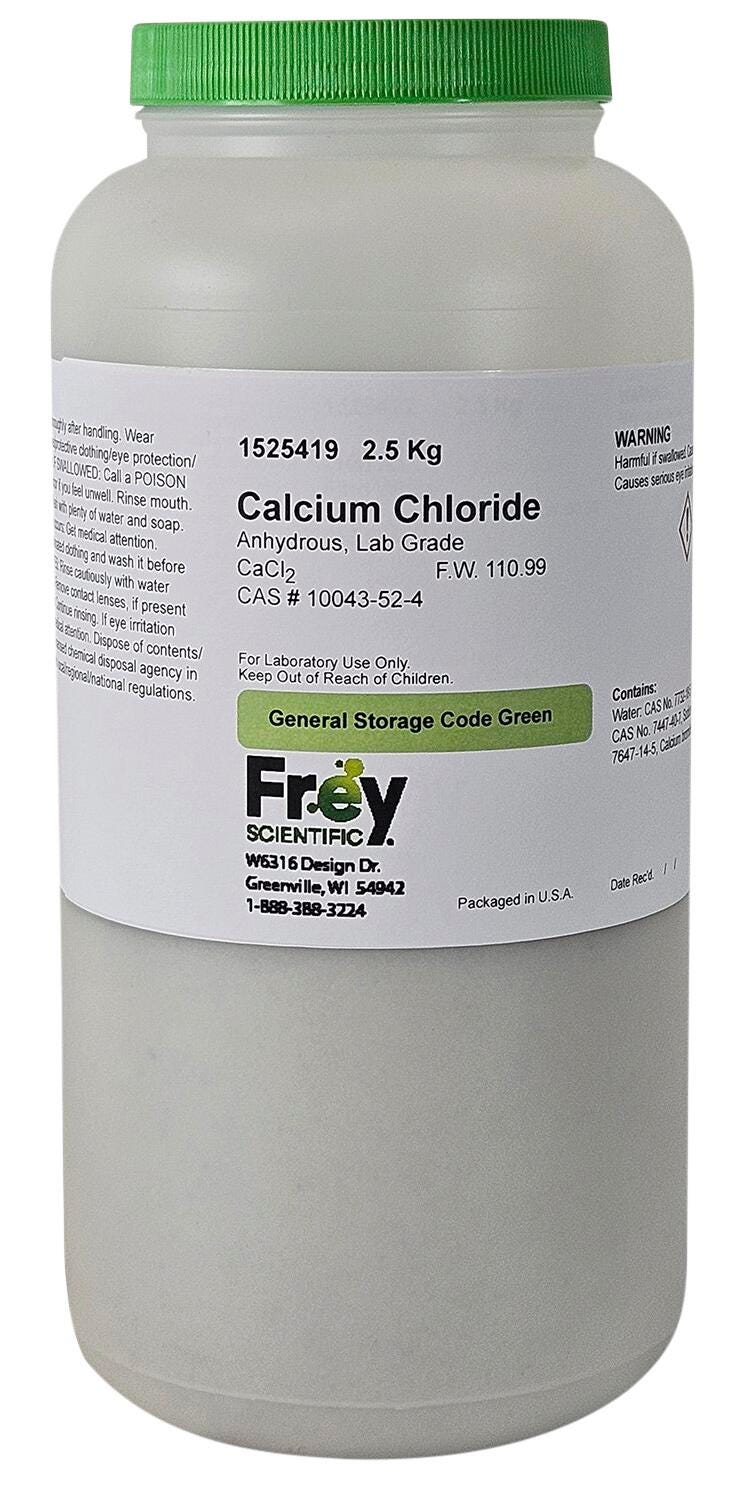 CHEM CALCIUM CHLORIDE ANHYDROUS LG 2.5KG