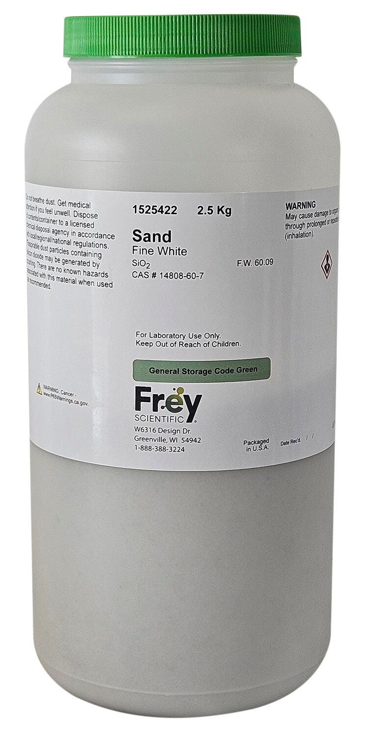 CHEM SAND WHITE FINE LG 2.5KG