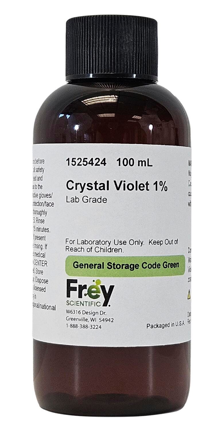 CHEM CRYSTAL VIOLET 1.0 PERCENT LG 100ML