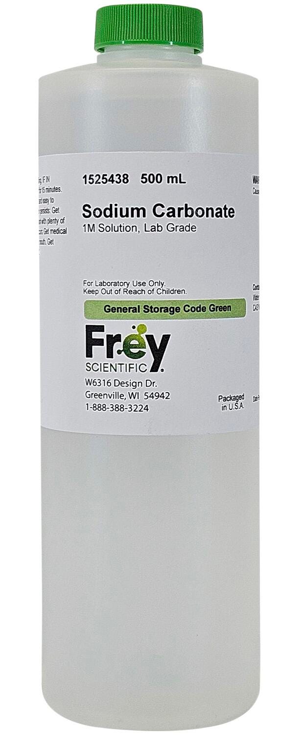CHEM SODIUM CARBONATE 1.0M SOL LG 500ML