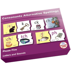 Alter.Spelling Consonant Puzzles