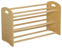 CUBBY RACK 12 TRAY DOWEL RTA