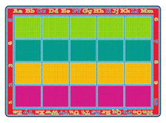 FLAGSHIP CARPETS - SITTING GRID BRIGHT - 6 FT X 8 FT 4 IN RECTANGLE