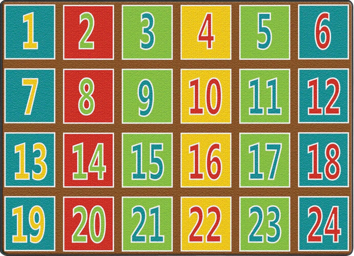 FLAGSHIP CARPETS - NUMBER ROWS 123 - 6 FT X 8 FT 4 IN RECTANGLE - MUTED