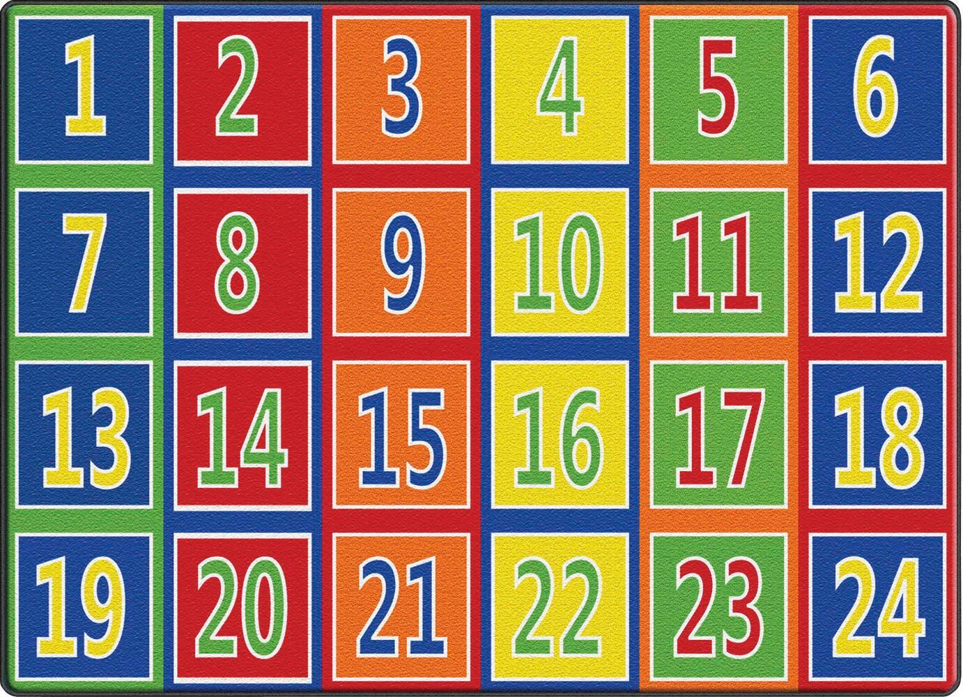 FLAGSHIP CARPETS - NUMBER ROWS 123 - 6 FT X 8 FT 4 IN RECTANGLE - PRIMARY