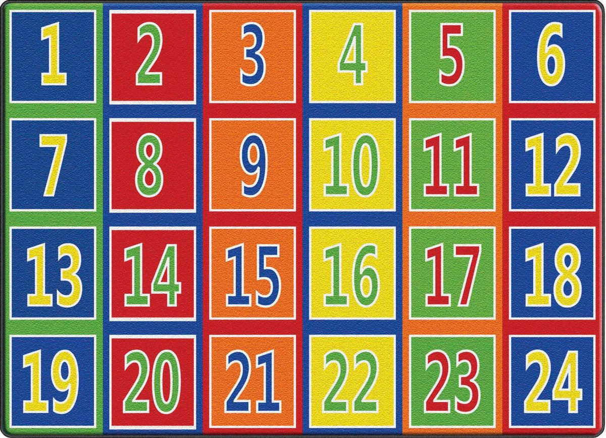 FLAGSHIP CARPETS - NUMBER ROWS 123 - 6 FT X 8 FT 4 IN RECTANGLE - PRIMARY