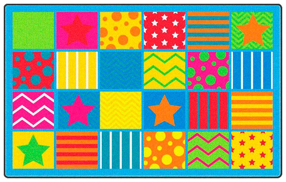 FLAGSHIP CARPETS - SILLY SEATING - 6 FT X 8 FT 4 IN RECTANGLE