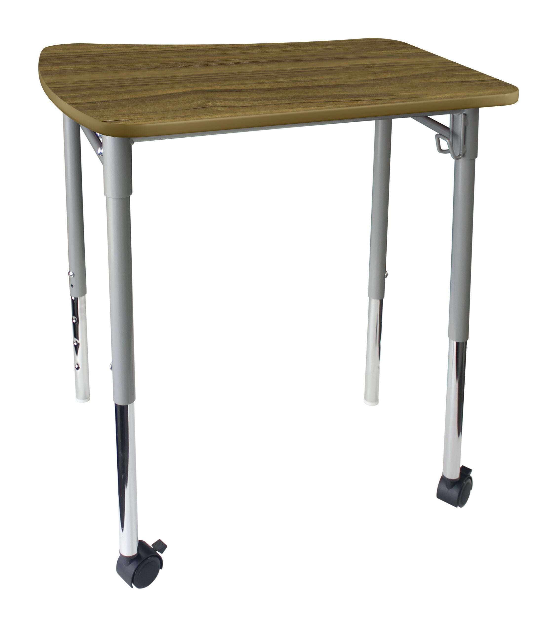 DESK - CLASSROOM SELECT - NEOMOVE COLLABORATION - 27 W X 25 D - LAMINATE - T-MOLD - SPECIFY TOP COLOR - SPECIFY EDGE COLOR - NONE - CASTER
