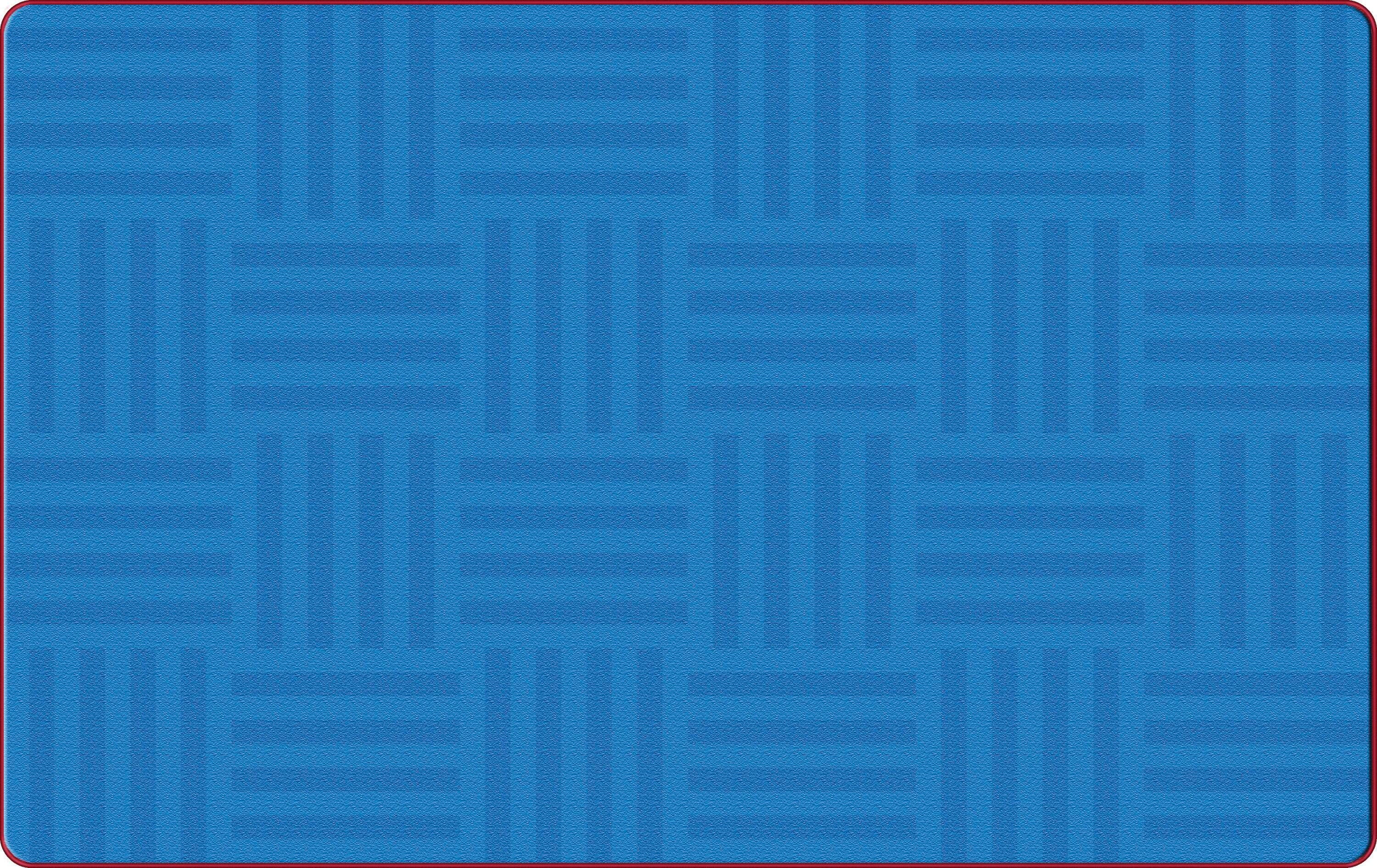 FLAGSHIP CARPETS - HASHTAG TONE ON TONE - 6 FT X 8 FT 4 IN RECTANGLE - BLUE