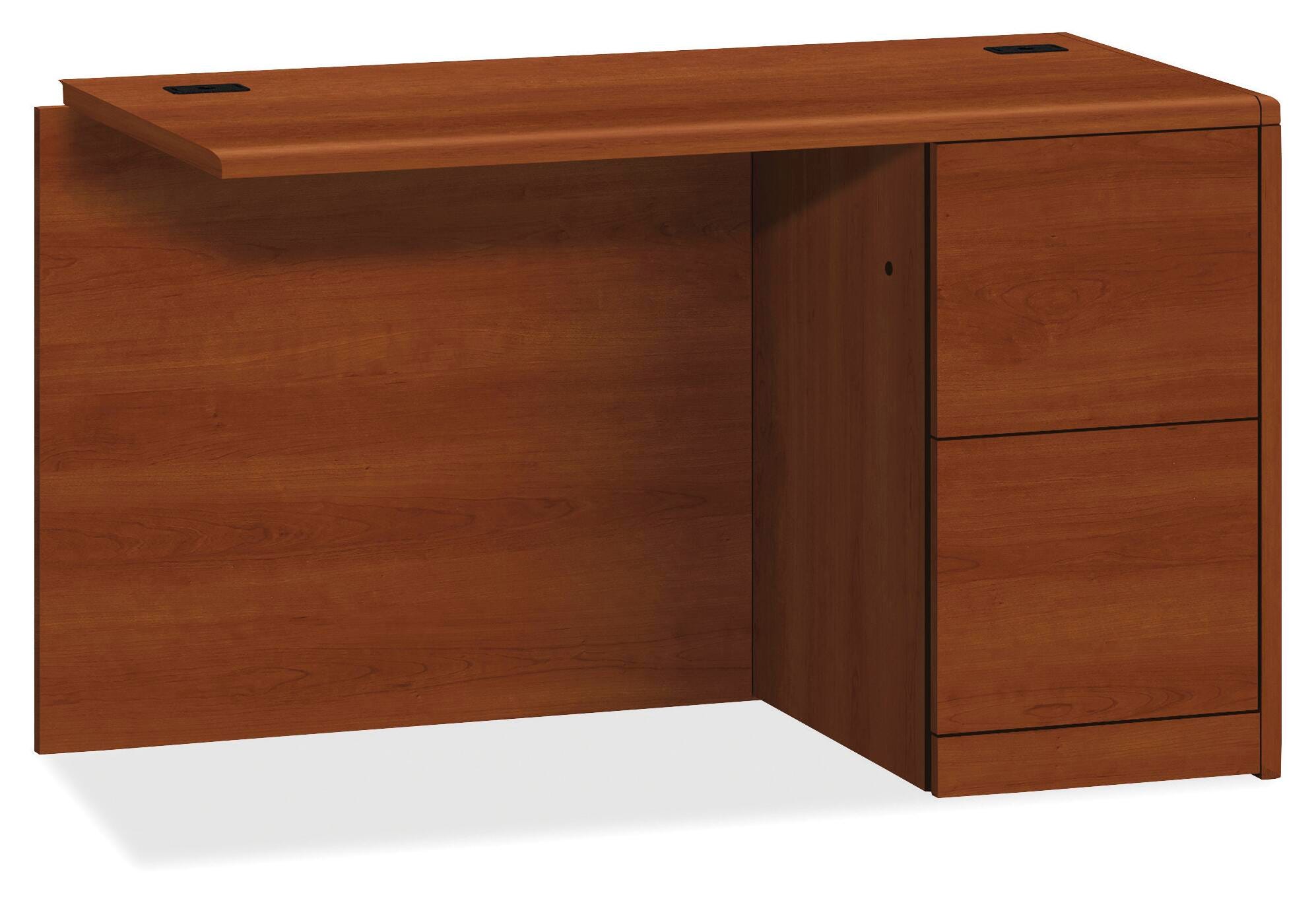 RETURN RIGHT 2-DRAWER - COGNAC LAMINATE