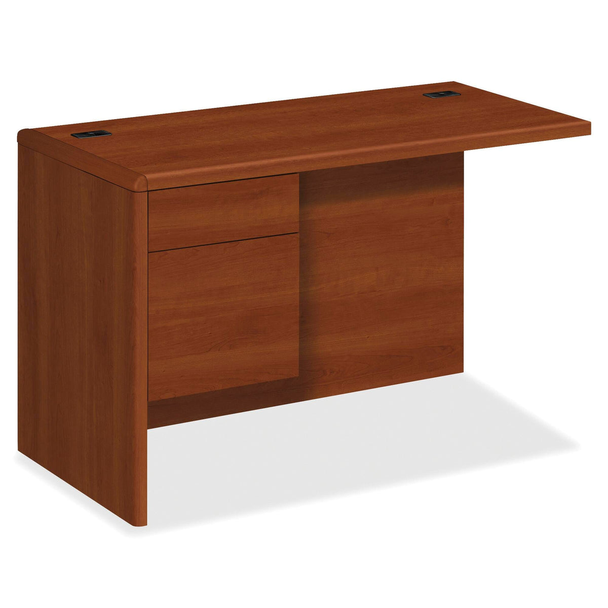 RETURN LEFT BOX/FILE - COGNAC LAMINATE