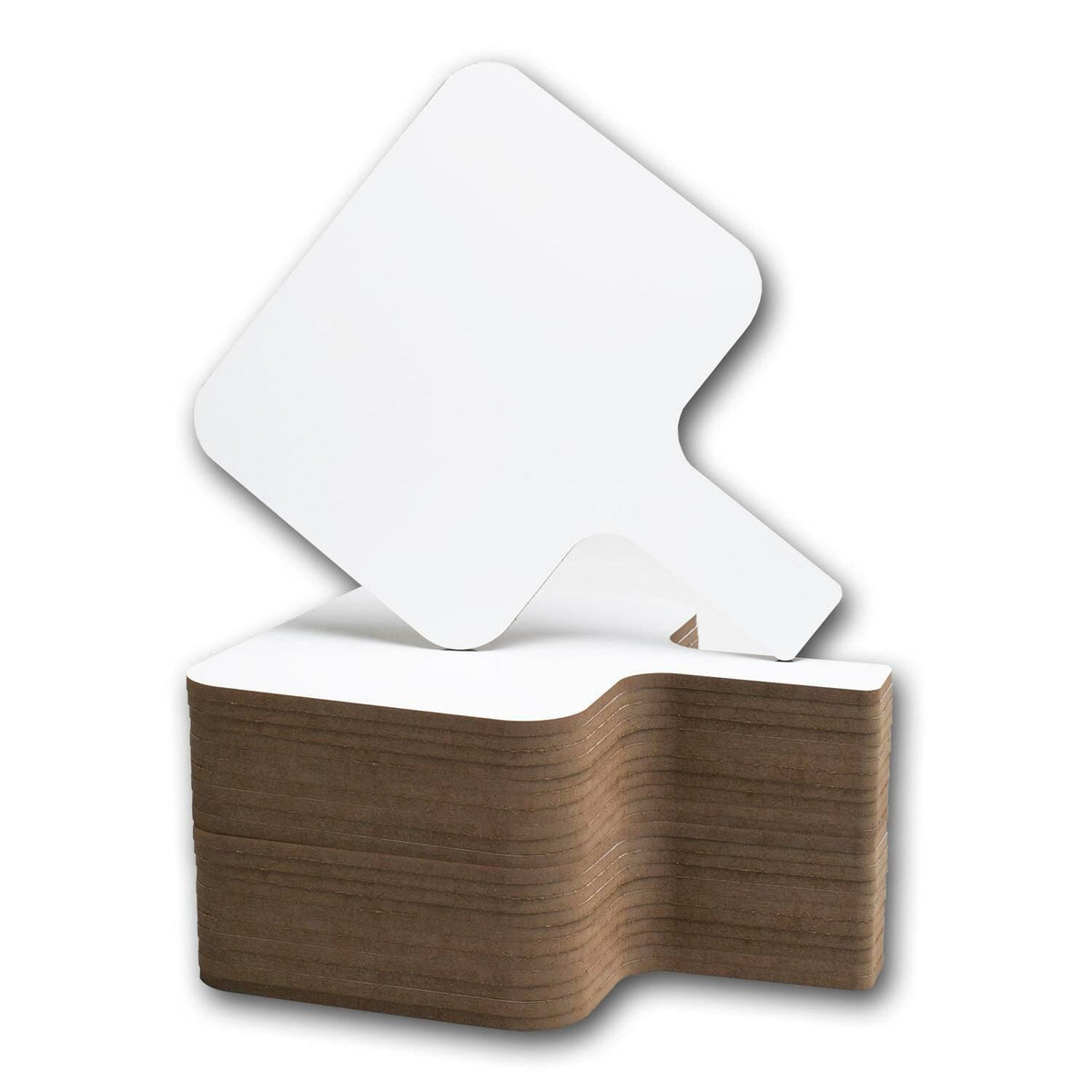 DRY ERASE ANSWER PADDLE RECTANGULAR 8 X 9.75 IN PACK OF 24