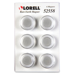 MAGNETS RARE EARTH PLAST CAP - LLR52558 - PACK OF 6