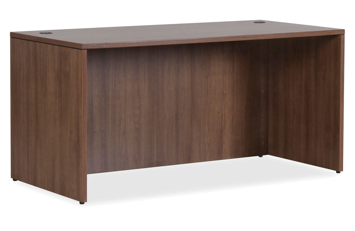 DESK - 59 X 29-1/2 IN - WALNUT