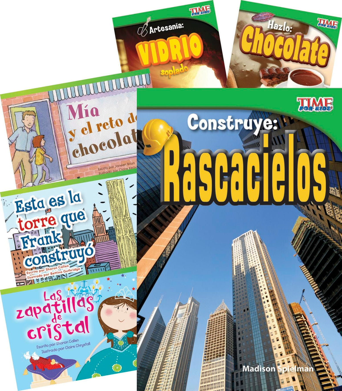 BOOKS TENGO CURIOSIDAD SOBRE/IM CURIOUS ABOUT SPANISH SET OF 6