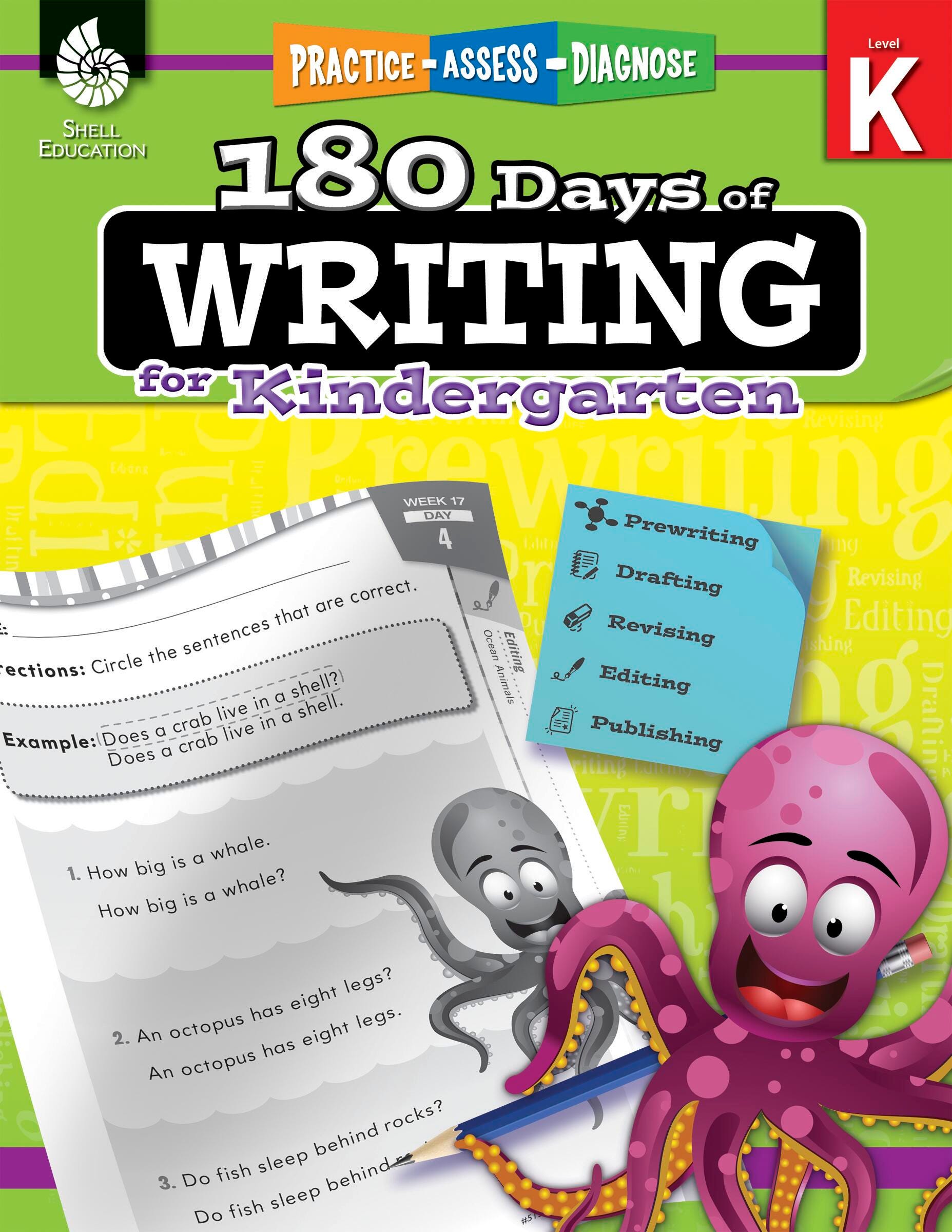 WORKBOOK 180 DAYS OF WRITING GR K