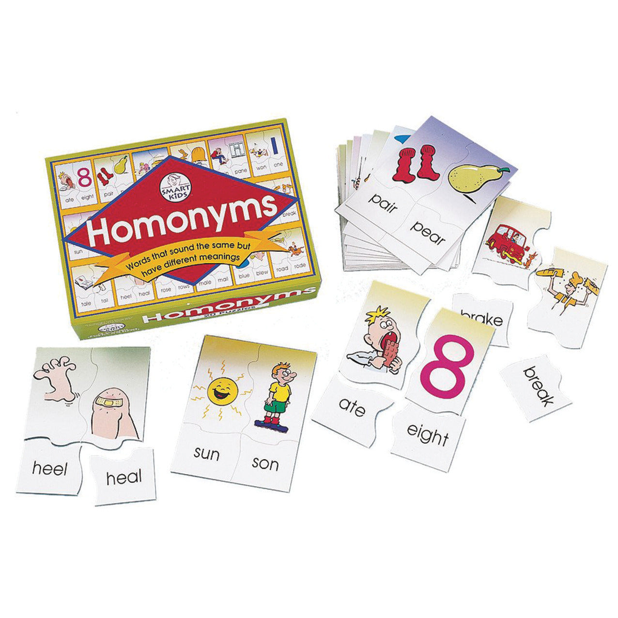 Homonyms Puzzles Set Of 20