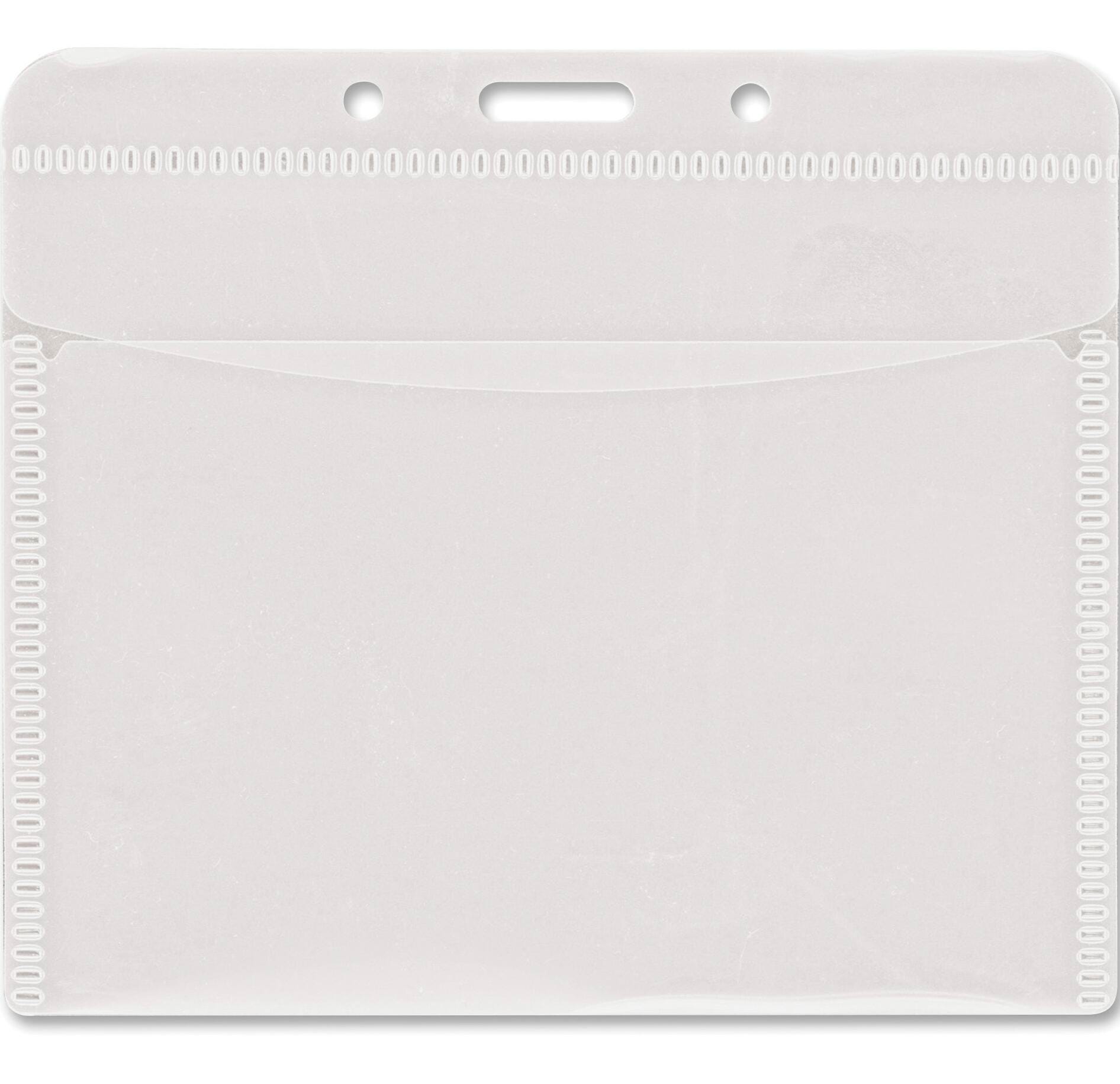 BADGE HOLDER PVC FREE CLEAR AVT75603 PACK OF 50