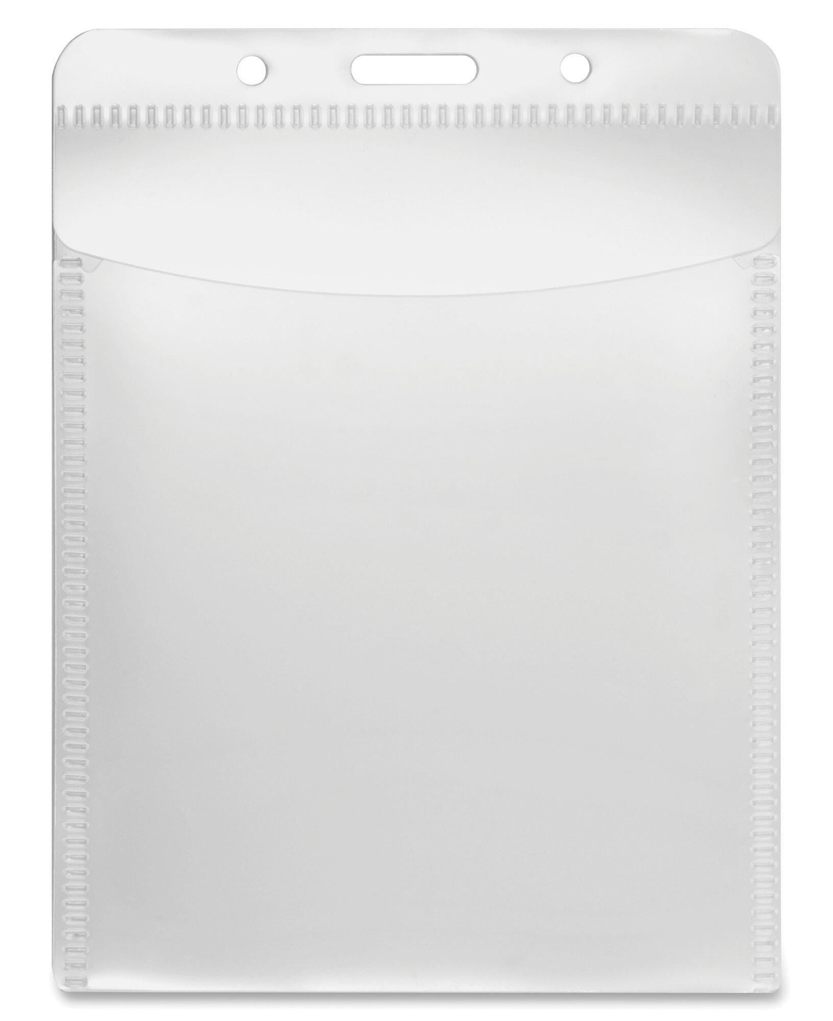 BADGE HOLDER PVC FREE CLEAR AVT75604 PACK OF 50