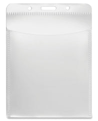 BADGE HOLDER PVC FREE CLEAR AVT75604 PACK OF 50