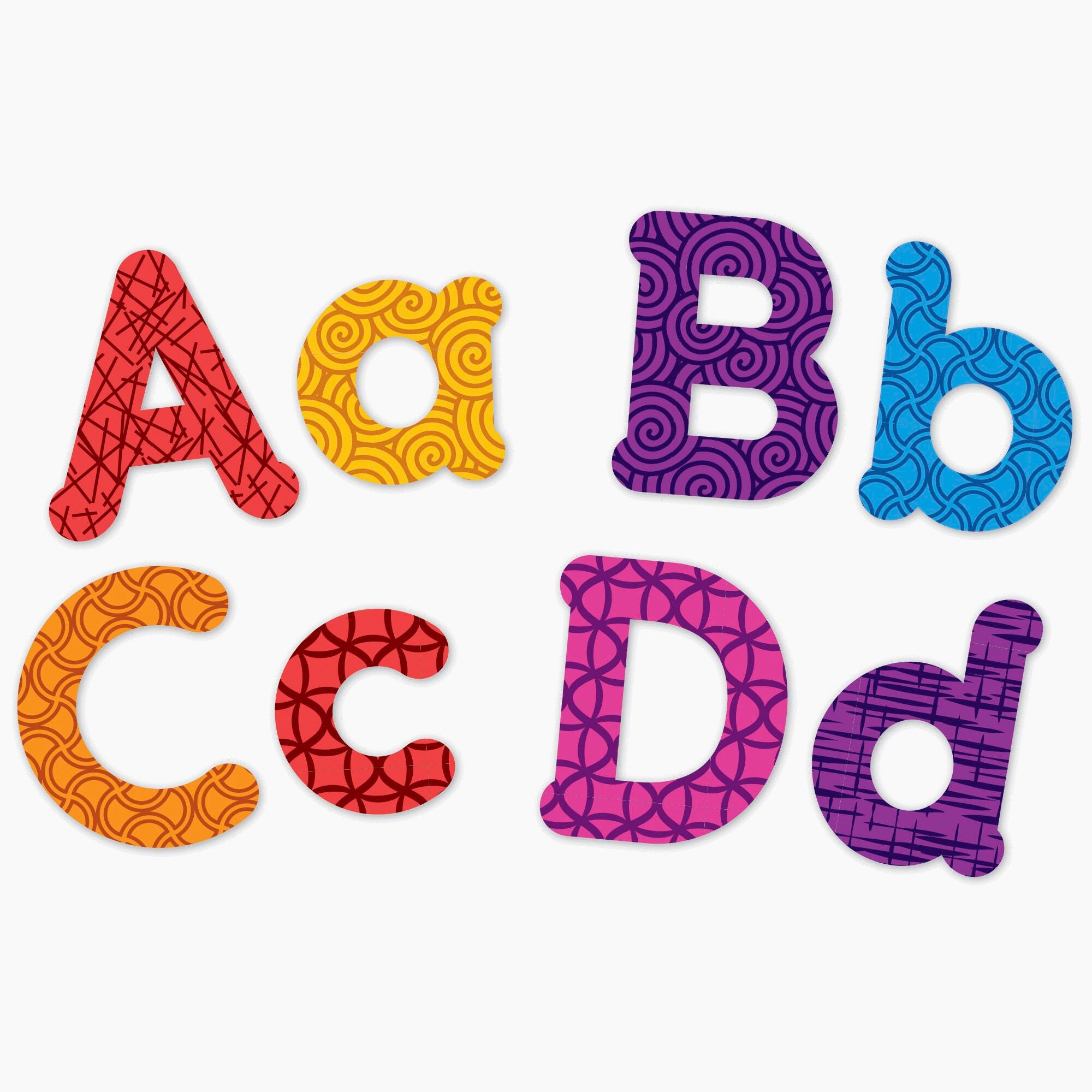 MAGNETIC LETTERS- UPPER AND LOWER