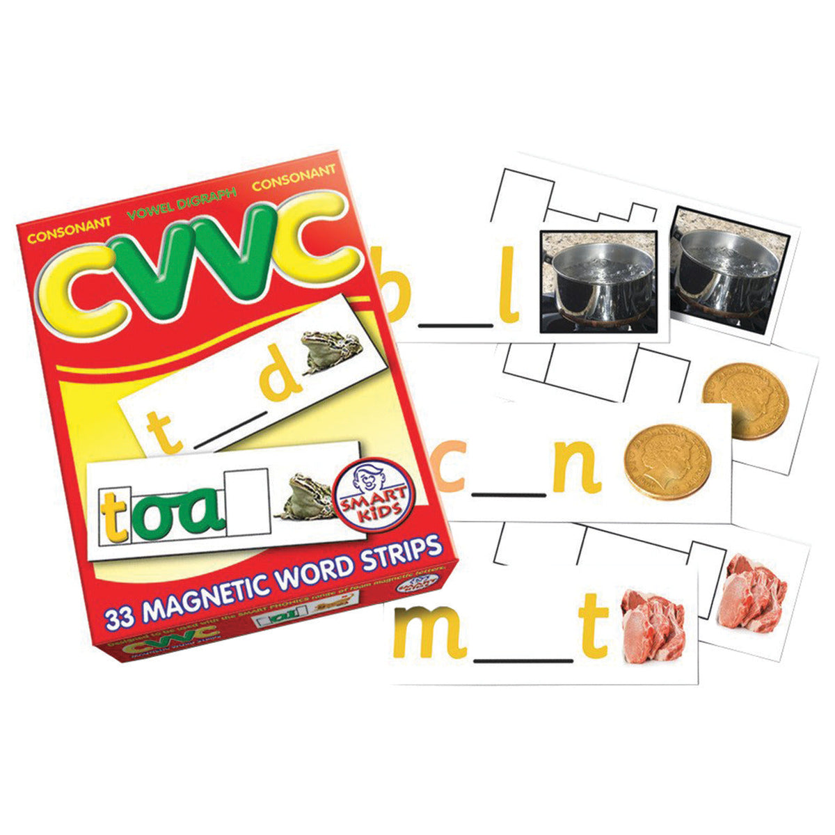 Cvvc Magnet Word Strips