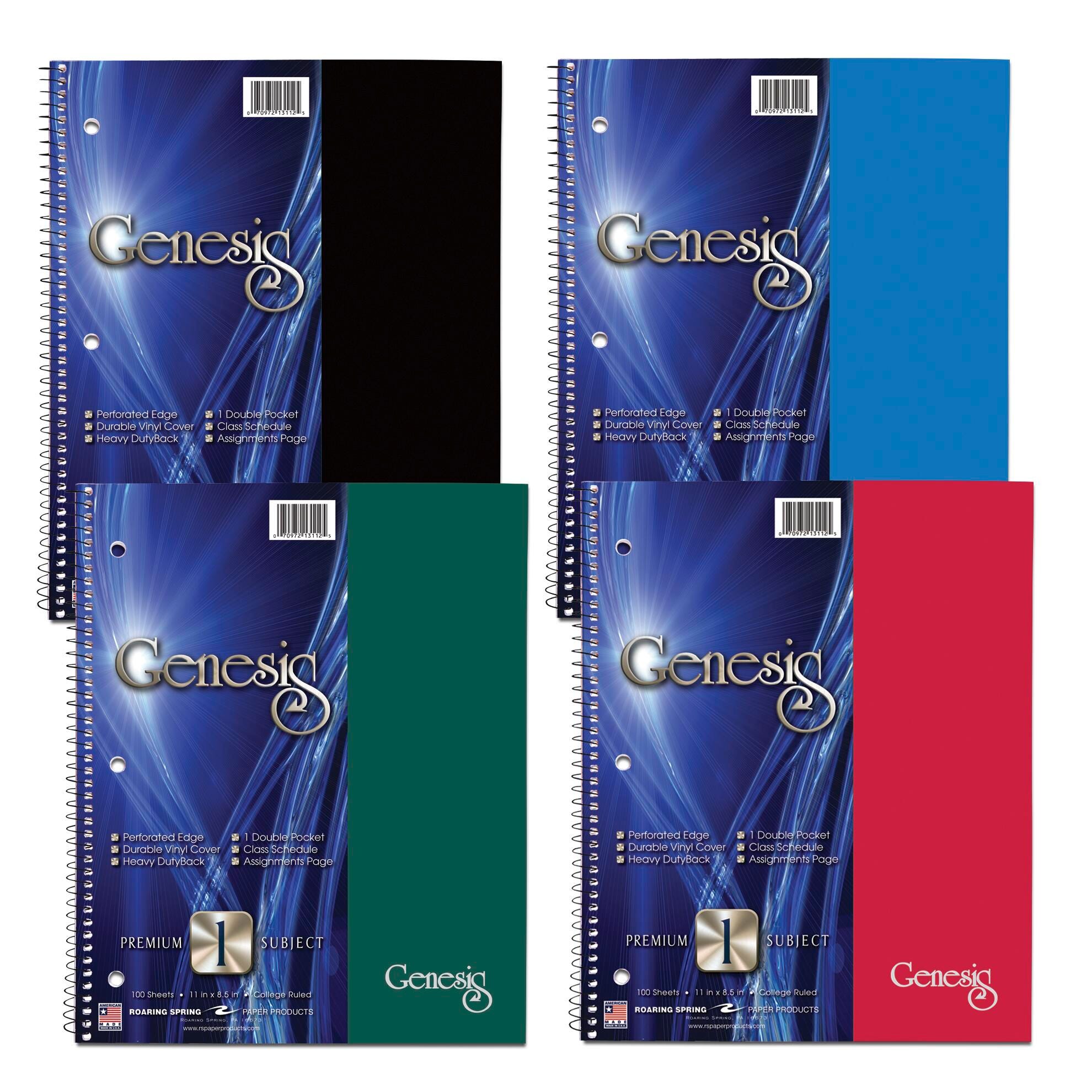 PAPER NOTEBOOK 1 SUBJECT 11X9 COLLEGE RULED 100 SHTS