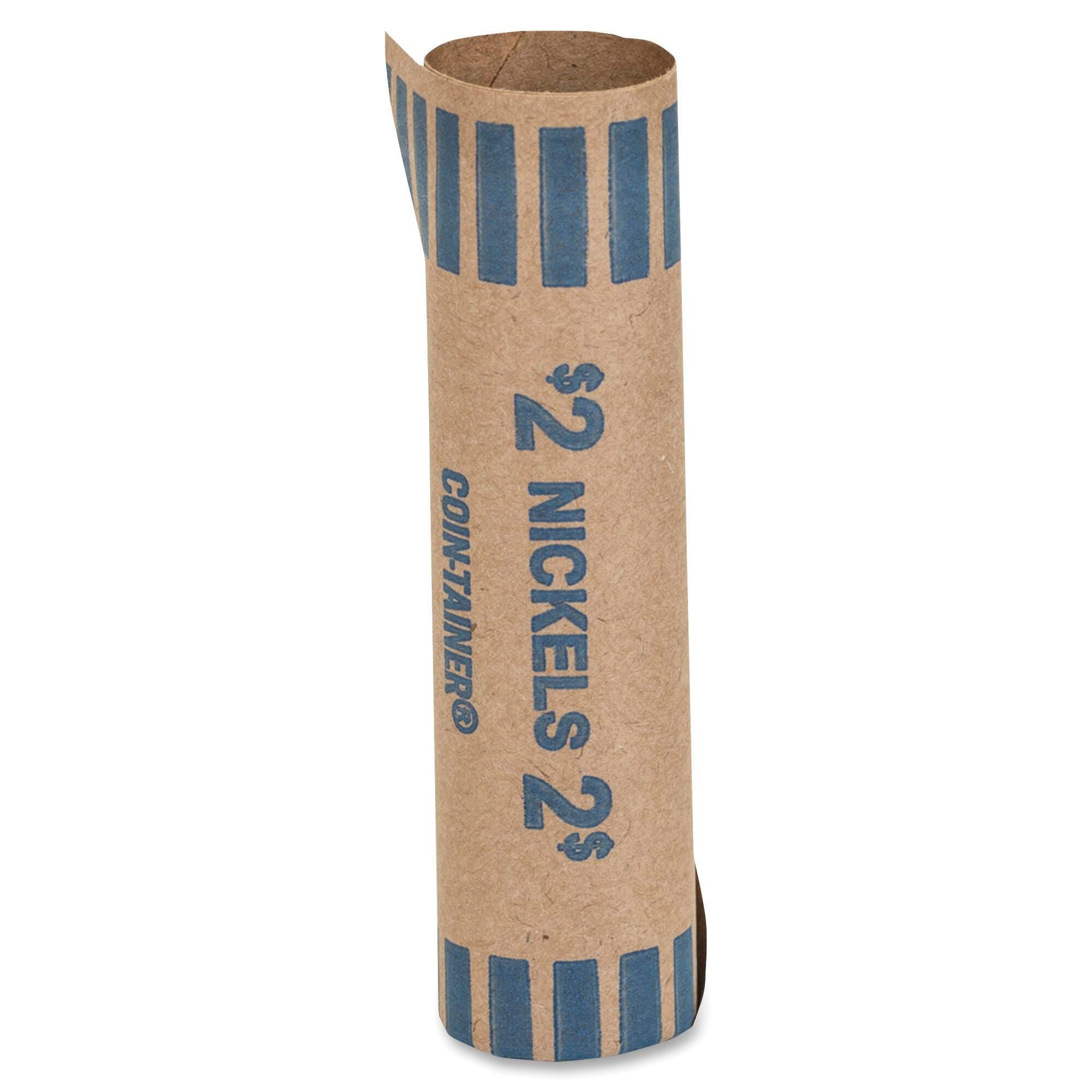 COIN WRAP TUBULAR NICKELS BLUE CTX20005 PACK OF 1000