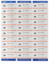 LABEL LASER ADDRESS 1 X 2-5/8 IN PK OF 15000 AVE95915