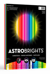 PAPER ASTROBRIGHTS 8.5X11 25 COLOR SPECTRUM 65LB PACK OF 75