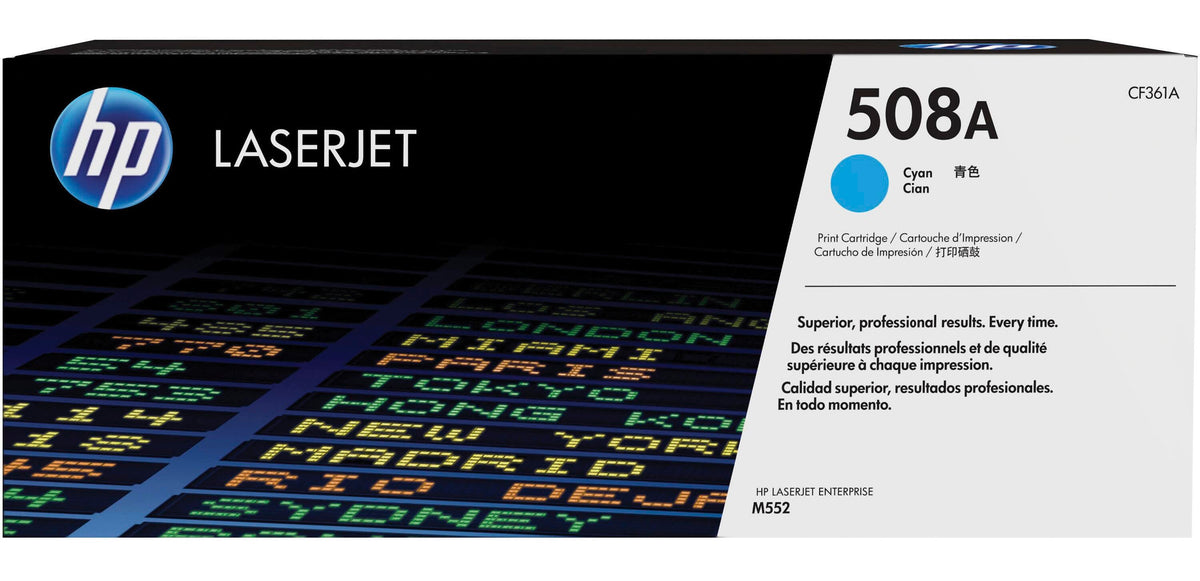 CARTRIDGE INK TONER HP HEWCF361A CYAN