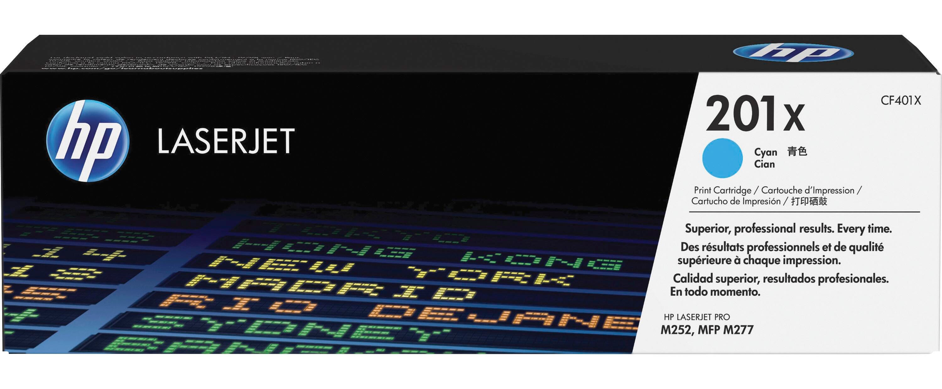 CARTRIDGE INK TONER HP HEWCF401X CYAN