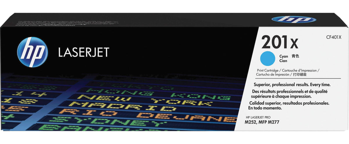CARTRIDGE INK TONER HP HEWCF401X CYAN