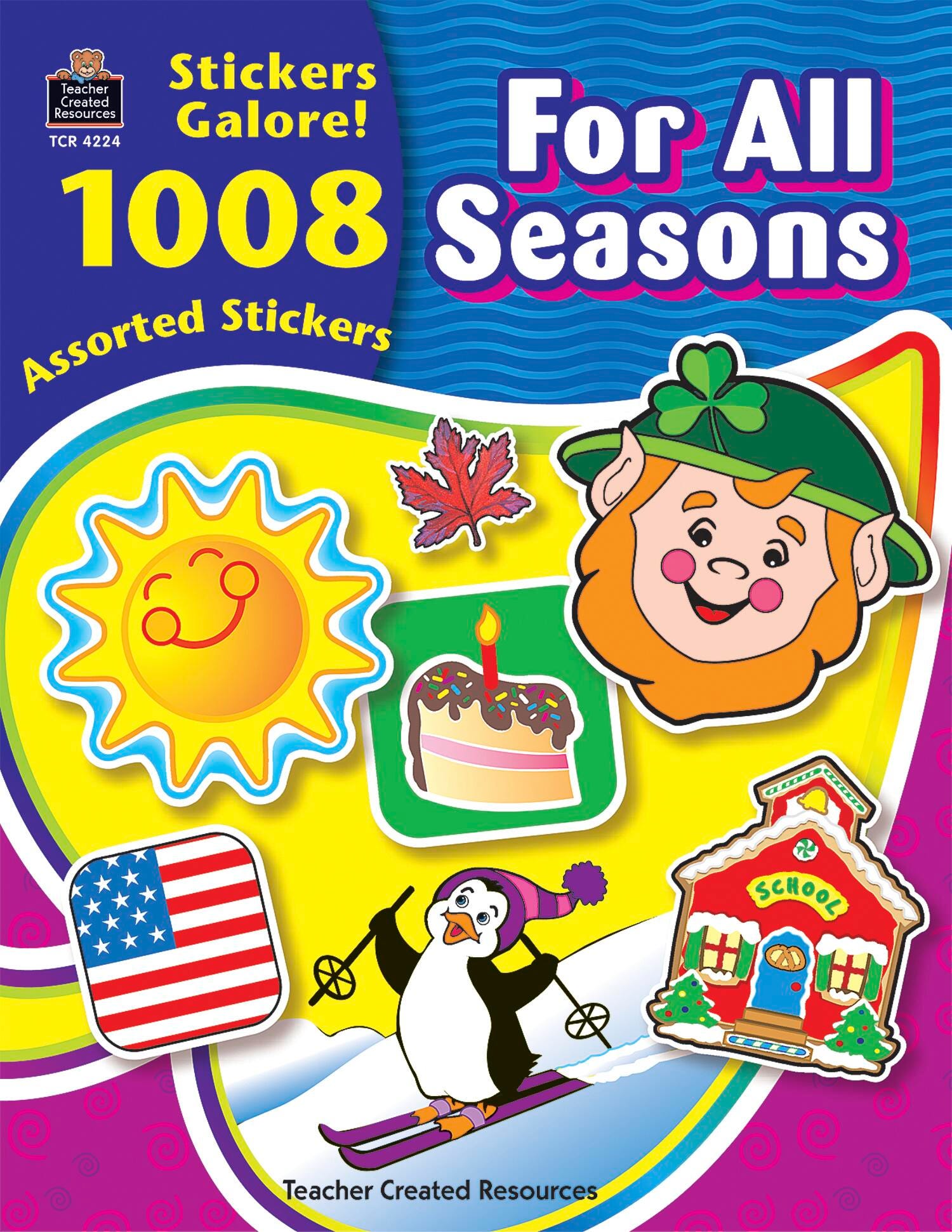 STICKERS FOR ALL SEASONS ASSORTED SET OF 1008