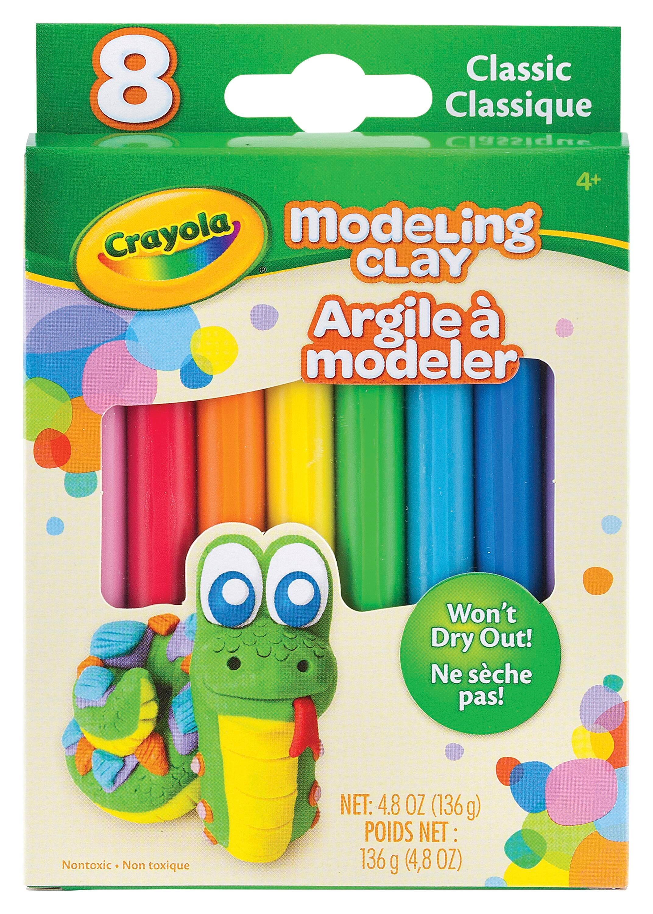 CLAY MODELING CRAYOLA CLASSIC COLORS SET OF 8